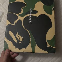 A Bathing Ape Bape Sta Patent Leather Green White 