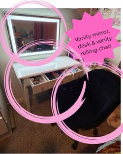 Vanity (including chair)