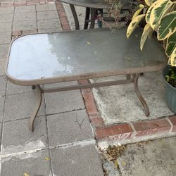 Glass Table Outdoor