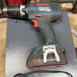 Bosch 18 Volt Drill And Charger