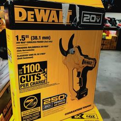 DeWalt 20V Max Cordless Battery Powered Pruner.  Tool-Only 