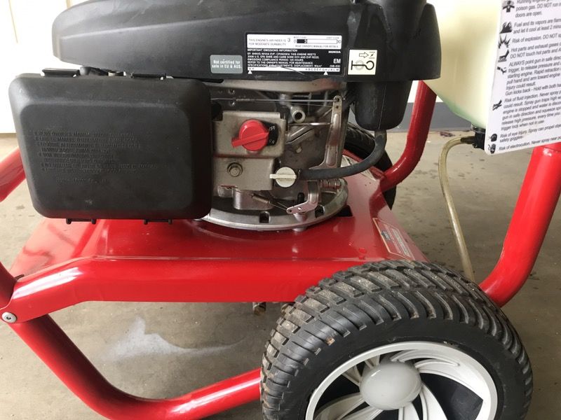 Troy Bilt GCV 160 Gas Honda Engine Pressure Washer 2600 PSI 2.3 GPM for