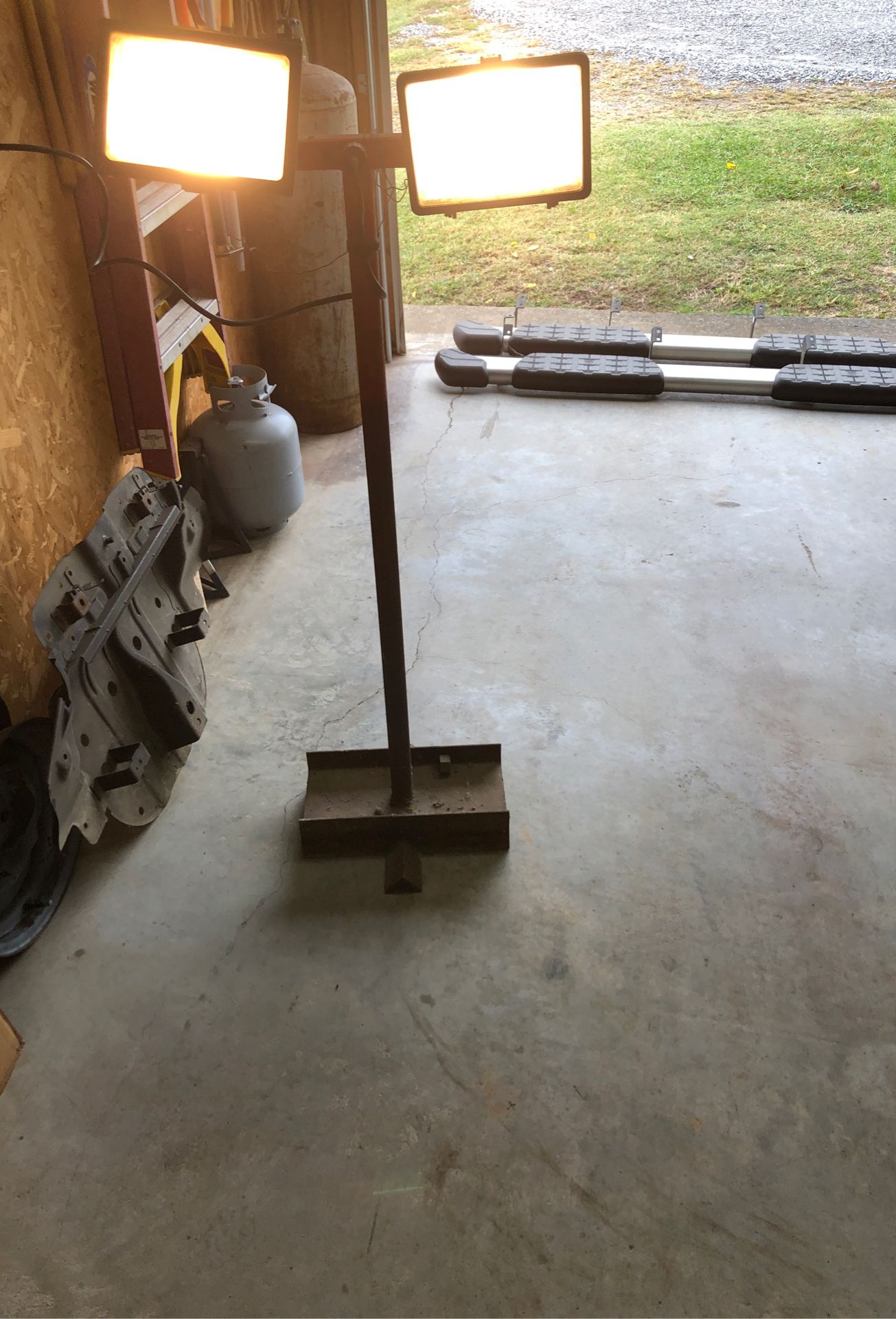 Homemade light stand