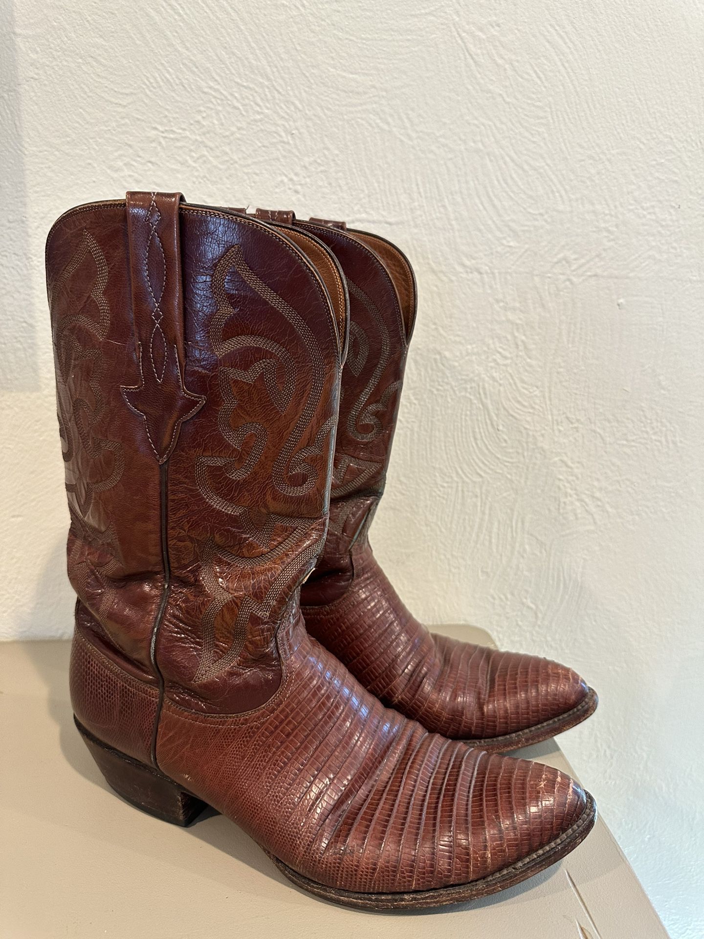 Lucchese Men’s Cowboy Boots - Ostrich 