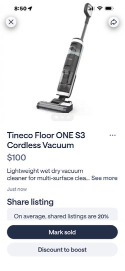 Tineco cordless vacuum