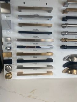 Gold handle