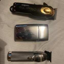 Gold Wahl And Babyliss 