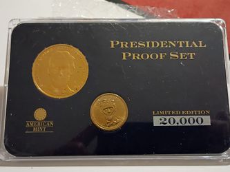 American Mint Presidential Proof Set Limited Edition