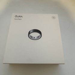 Oura 4 Black Sz12 - New not open 