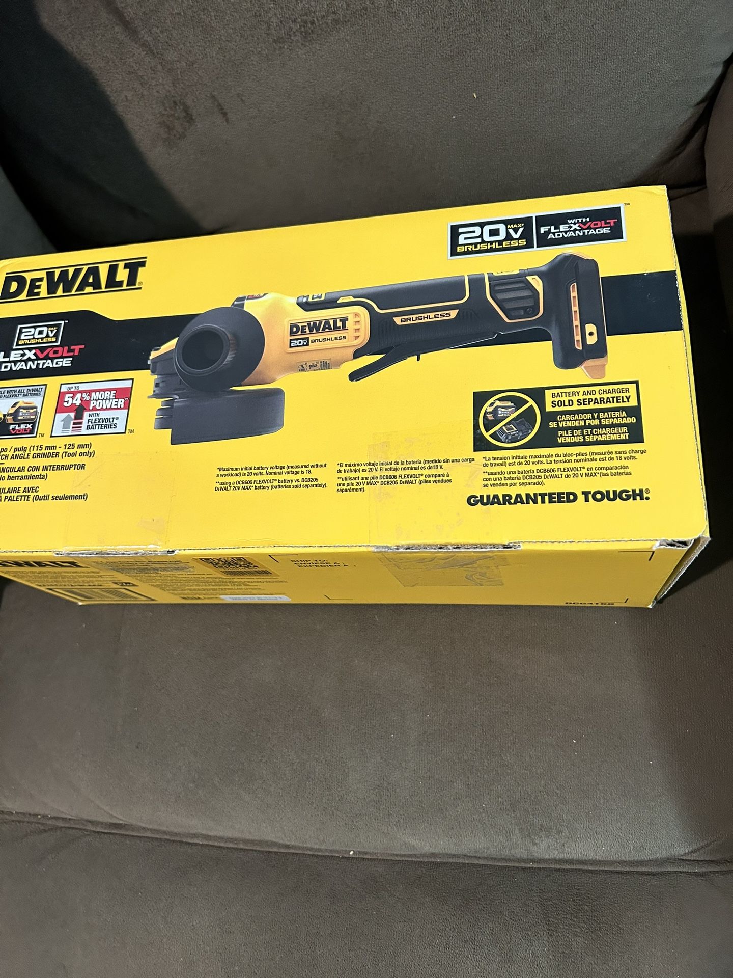 Dewalt Dcg 416B Angle Grinder Tool only