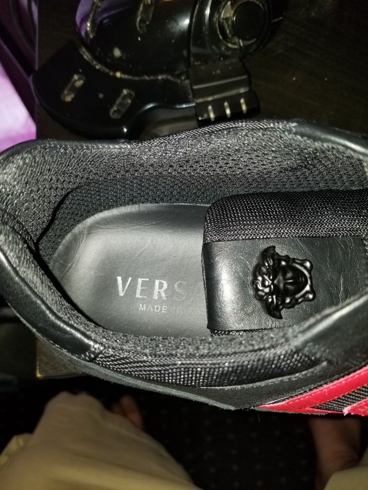 Versace 10.5 Running shoes trade for bike.