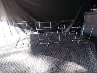 3 Chrome wire racks