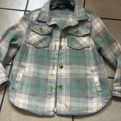 Little Girl Clothes Size 6 Shacket ( Shirt Jacket)