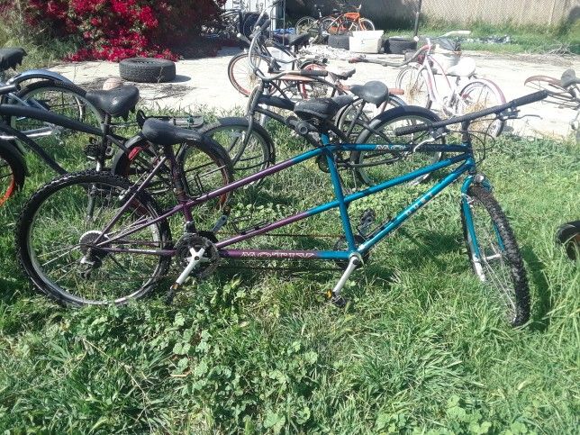 Motiv Duet Tandem Bicycle Bike Shimano Purple Turquoise for Sale in Hacienda Heights CA OfferUp