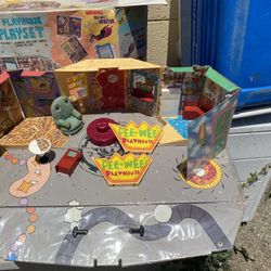 Vintage Playset : Pee Wee Hermans Playhouse 