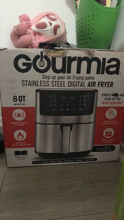 Gourmia stainless steel digital air fryer