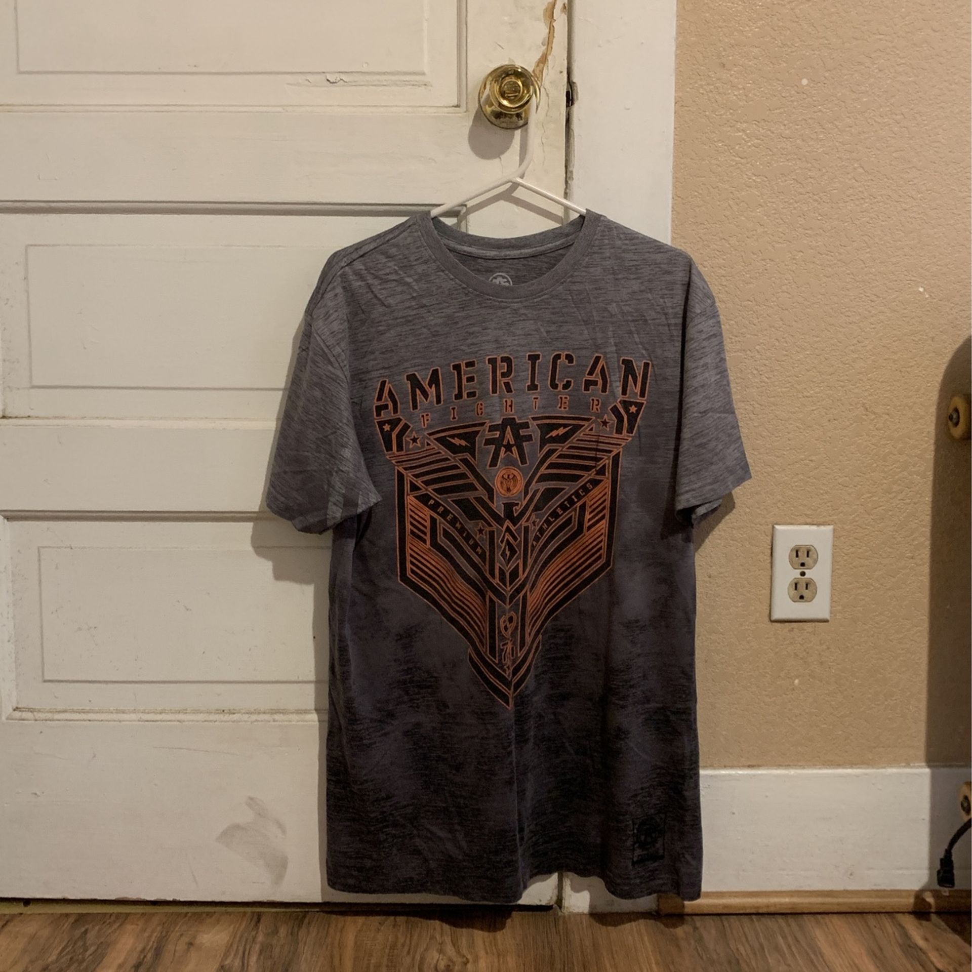 American Fighter Grey Shirt