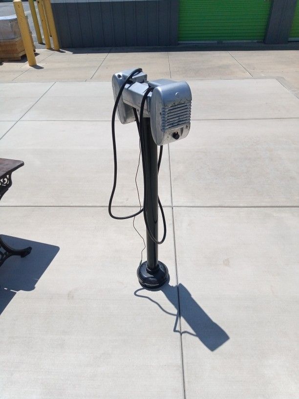 Vintage Drive In Movie Speakers