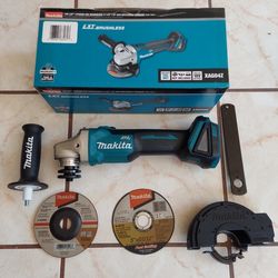 New Makita 4-1/2" - 5"  Brushless Angle Grinder 18V  - Tool Only
