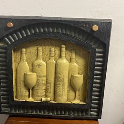 Nice Wine Frame For A Bar 