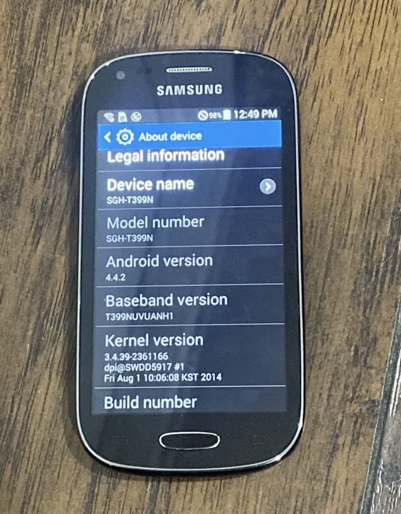 Samsung Galaxy Light (T-Mobile) 4G LTE SGH-T399 Brown