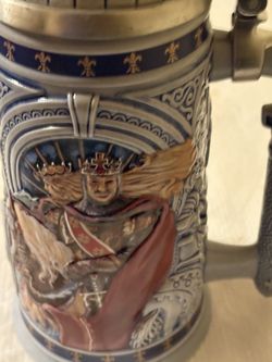 Lot Of 2 , Collectible beer steins. Millennium, Knights Of The Realm , Never Used