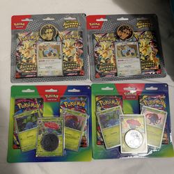Pokemon blister packs
