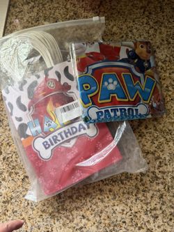 Paw patrol party supplies