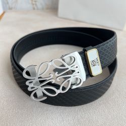 Loewe Leather Belt With Box New 
