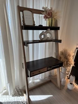 Computer Desk Living Room Shelf