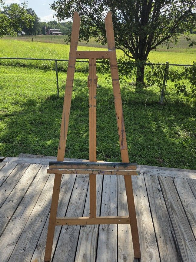 Wood A Frame Artist Easel
