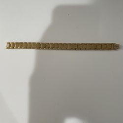 Men’s Golden Lacoste Silver Bracelet 
