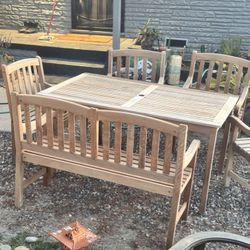 Cambridge Casual Teak Dining Set 70% Off MSR$$$