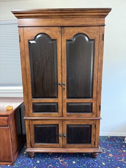 Hamilton Heritage Armoire / Hidden Office / Craft & Storage Cabinet