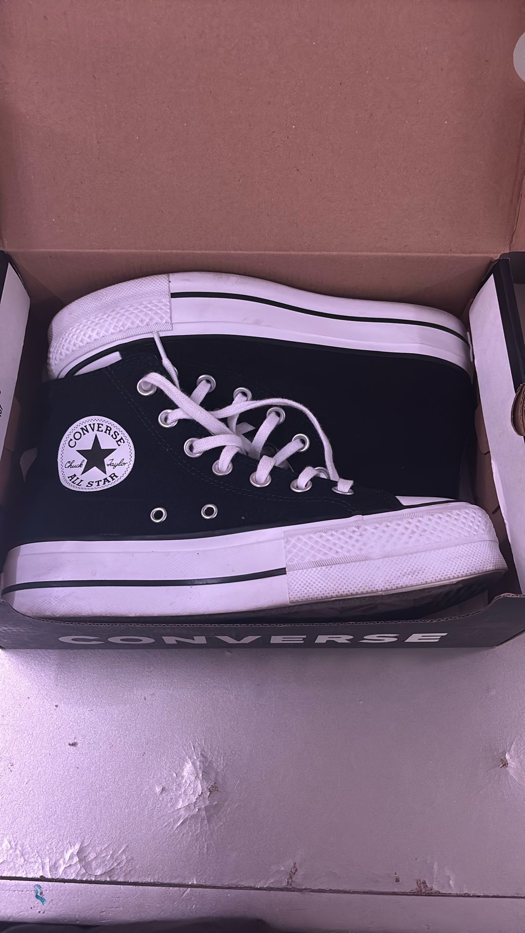 High Top Converse Platform