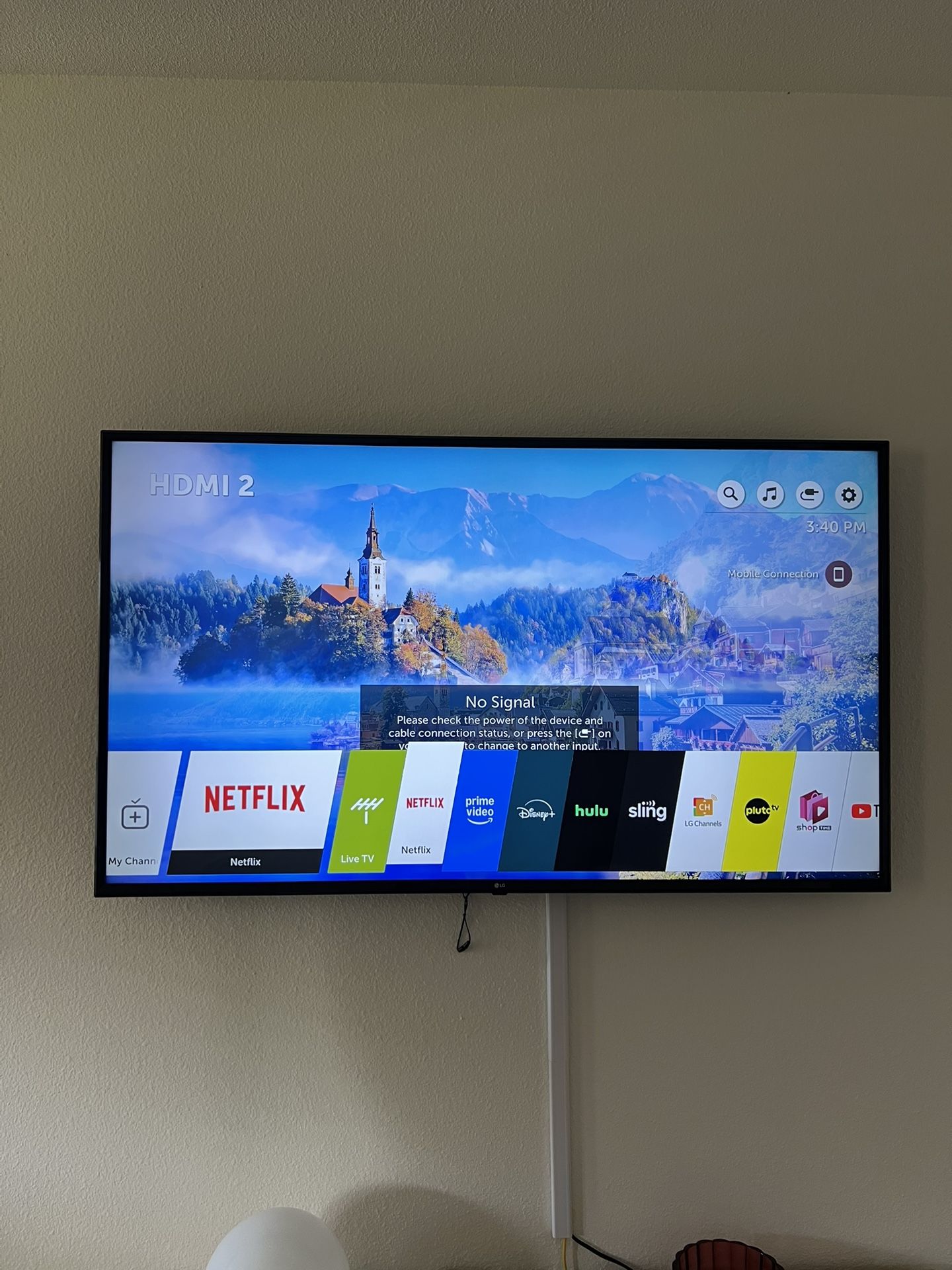 65 Inch LG Smart Tv