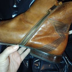 Men's 34 Rock revival Brown Boots 