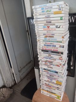 Wii Video Games $5 each