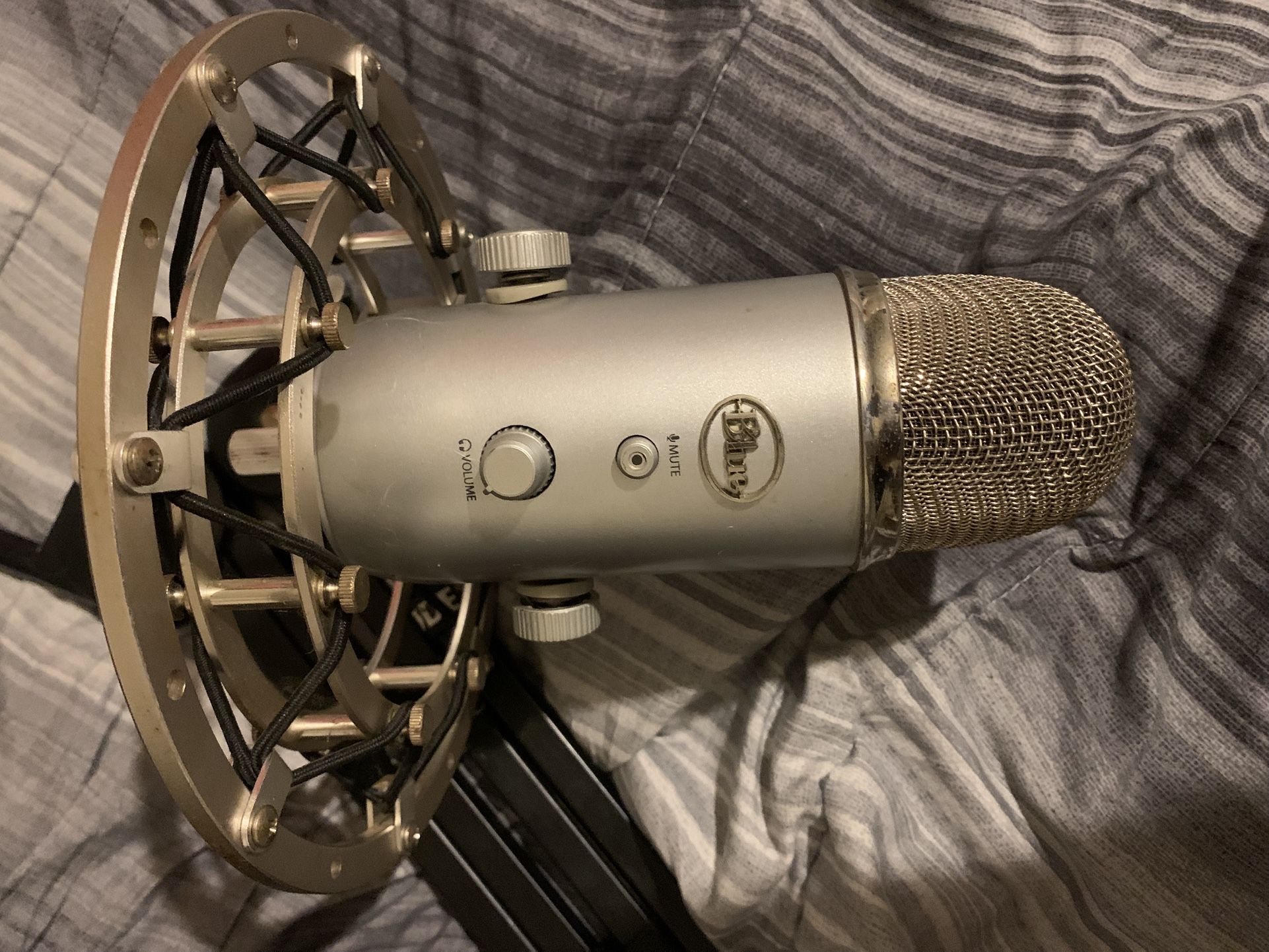Blue Condenser Microphone