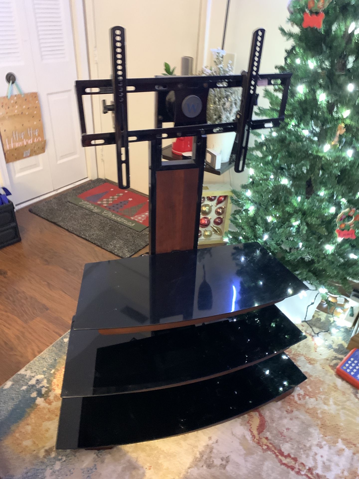 TV Stand With Built In Mount