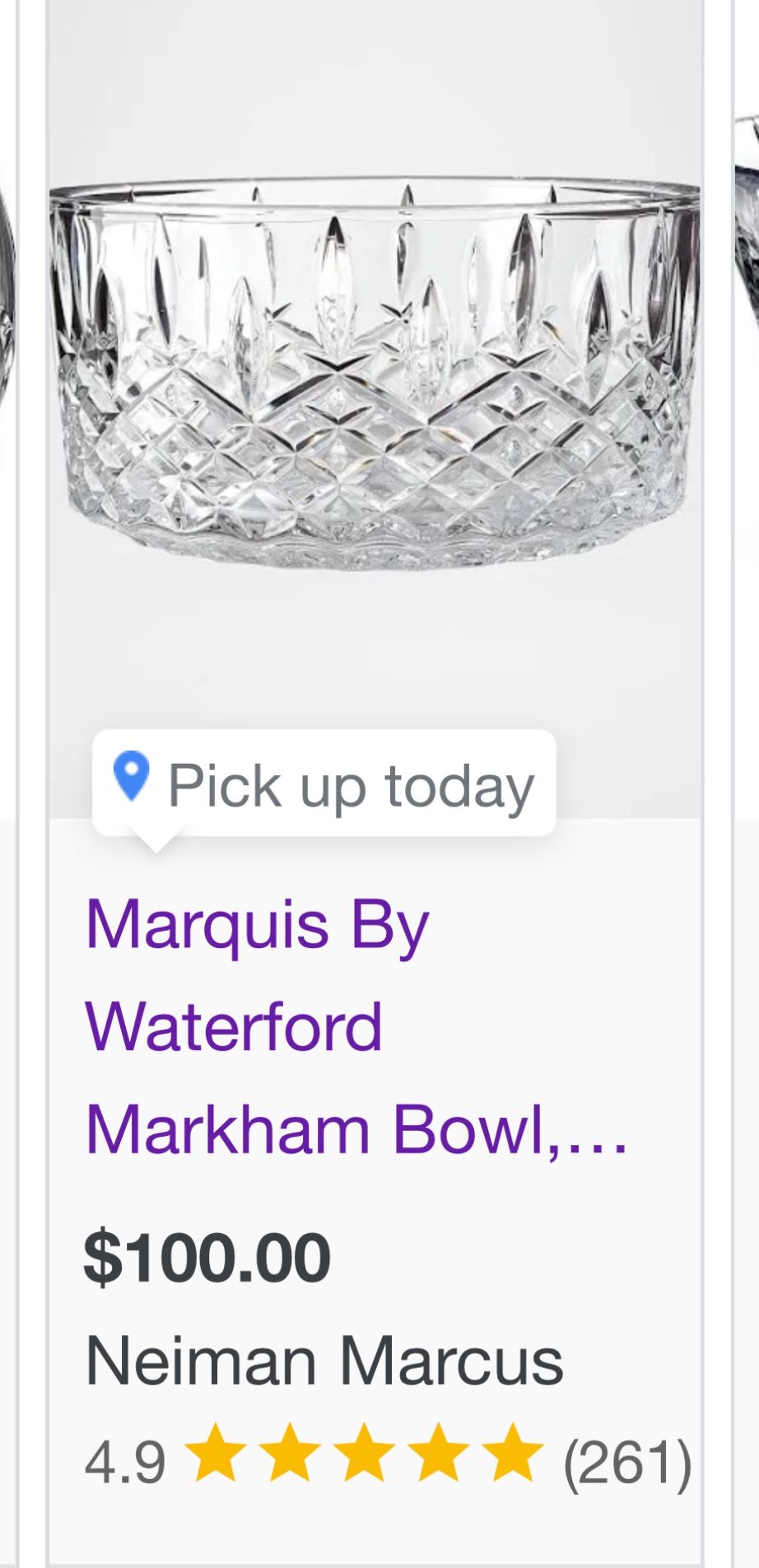 Marquis By Waterford Markham Bowl Crystal