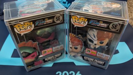 SDCC 2026 Con Sticker Ultimate Freddy & Kitsune Franny LE 750 Set In-Hand
