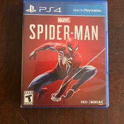 Spider Man PS4 Game