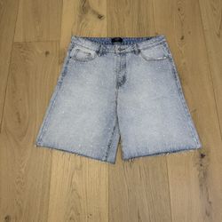 HMDD Light Wash Billie Jean Jorts