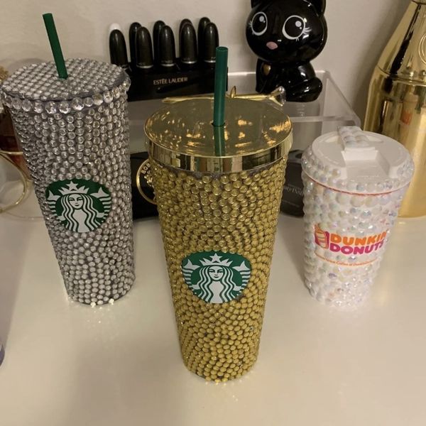 Gold Bedazzled Starbucks cup! for Sale in North Las Vegas, NV OfferUp
