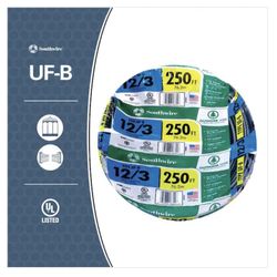 12/3 UF-B Wire 250ft