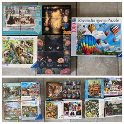 17 PUZZLES $2 Each Or $28 For All