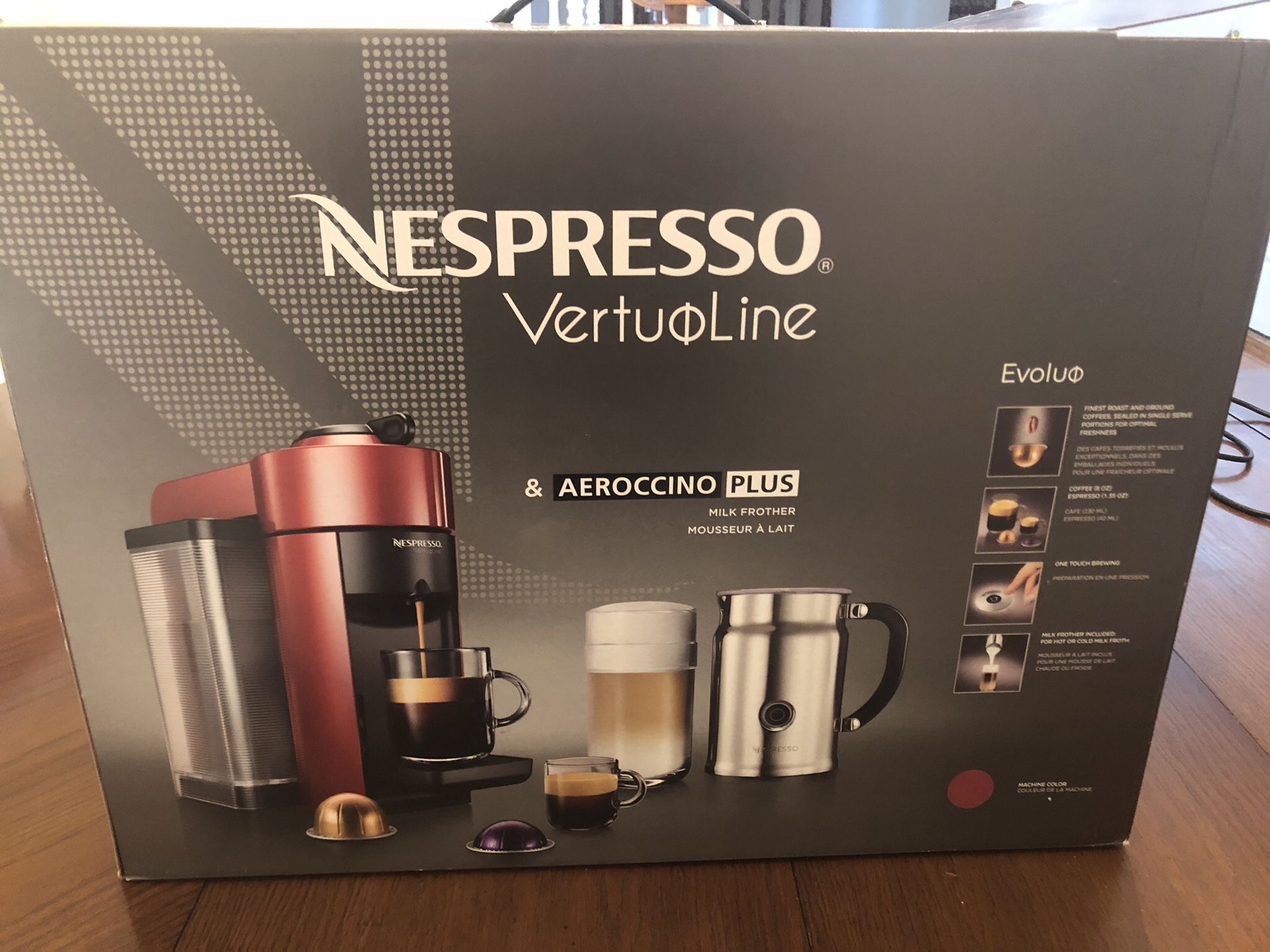 NESPRESSO and AEROCCINO PLUS