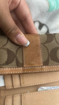 Vintage coach wallet