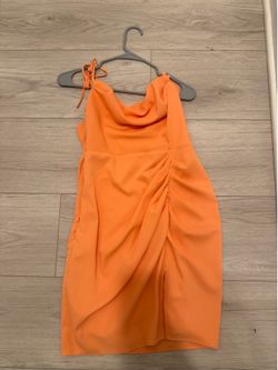 Orange Summer Dress